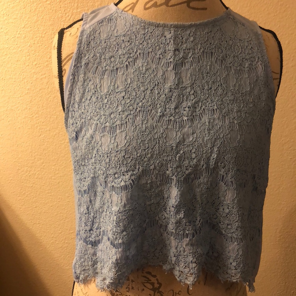 Baby Blue Top.